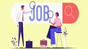 Fresher applying for a first job through free job listing platform